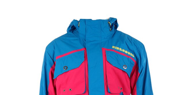 Pánska farebná funkčná zimná bunda Fundango s membránou