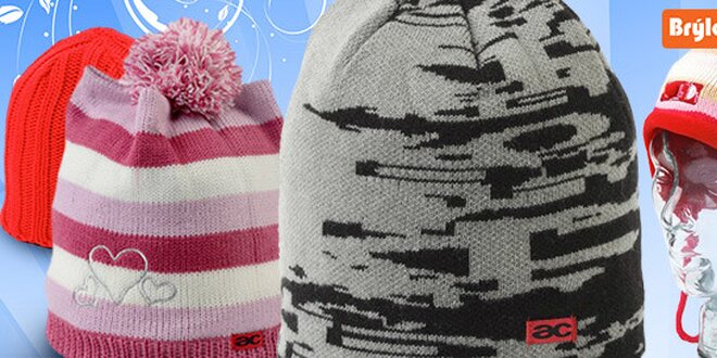 Detské zimné pletené čiapky vrátane poštovného