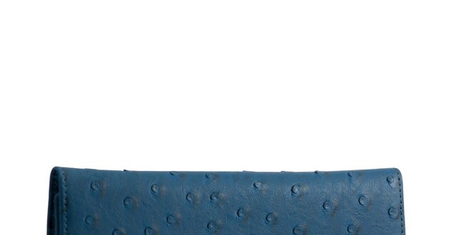 Dámska dlhšia modrá peňaženka Lancaster