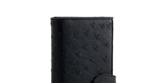 Dámska čierna úzka peňaženka Lancaster