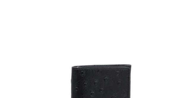 Pánska čierna kožená peňaženka Lancaster