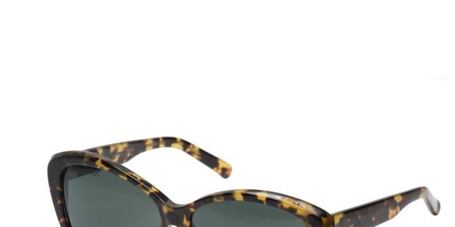 Dámske oválné korytnačie slnečné okuliare Lancaster