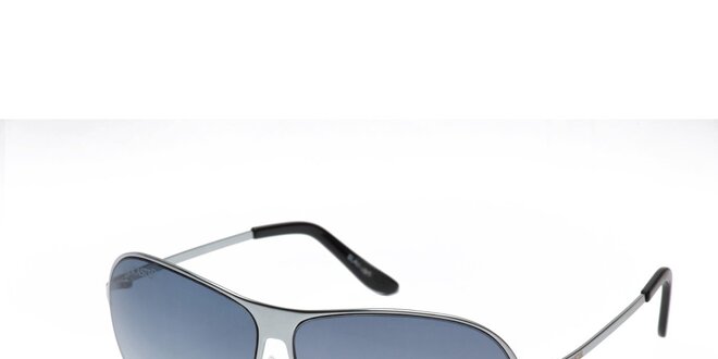 Unisexové strieborné slnečné okuliare Lancaster