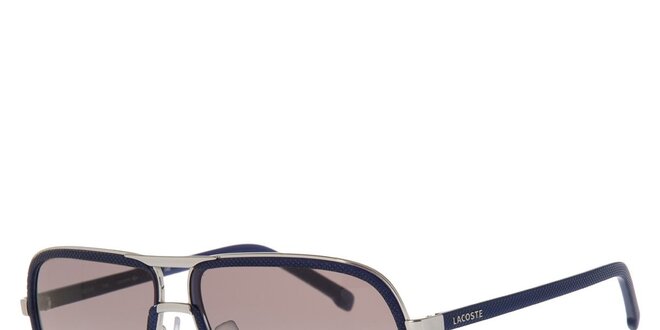 Modré dámske slnečné okuliare Lacoste