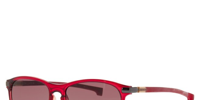 Červené pánske slnečné okuliare Lacoste