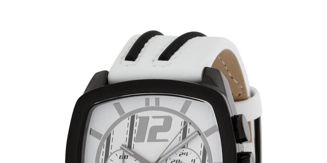 Pánske biele analogové hodinky Puma
