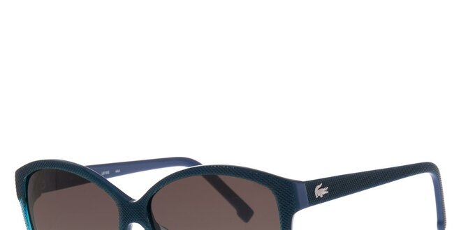 Dámske ocelovo modré slnečné okuliare Lacoste