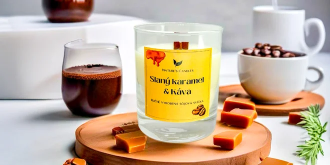 Sójové sviečky s dreveným knôtom: 46 originálnych vôní