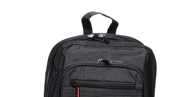 Čierny ruksak na laptop Diesel