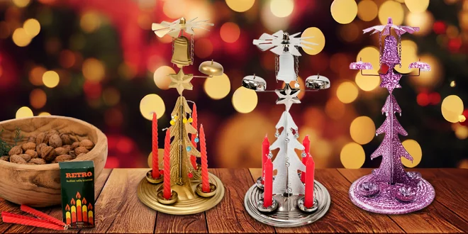 "Anjelské zvonenie" zlaté aj strieborné a k tomu sviečky