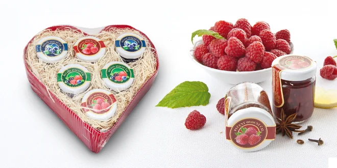 Pečené čaje z ovocia po 6 - 24 ks, 6 ks balenie v tvare srdca