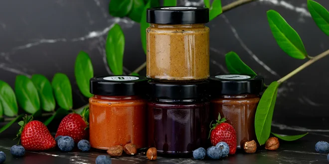 3-8 ks Darčekové sety skvelých ochutených medov