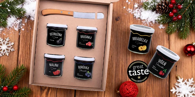 Ovocné džemy s originálnymi príchuťami aj v darčekových balíkoch