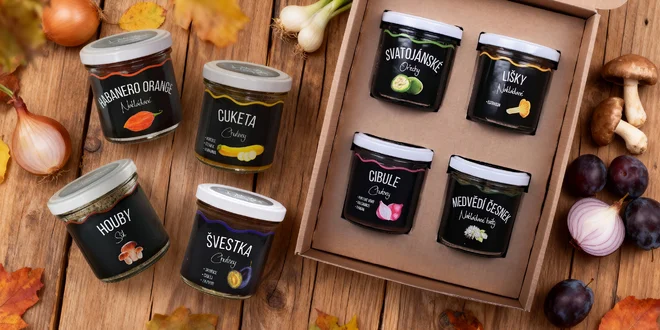 Morská soľ, omáčky, chutney a ďalšie českej výroby