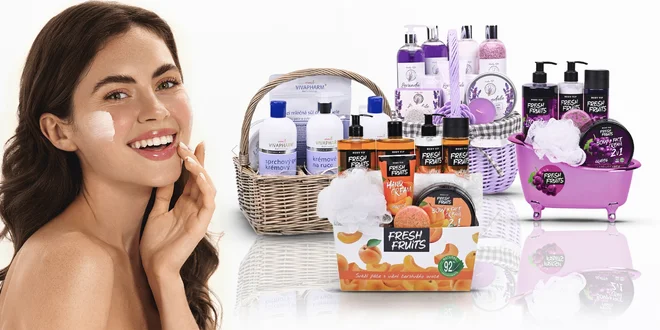 Krásne darčekové kazety prírodnej kozmetiky