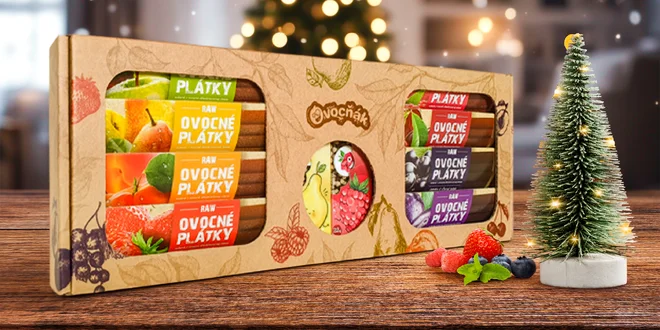 Zdravé maškrtenie: ovocné plátky a pufy v 10-dielnom balení