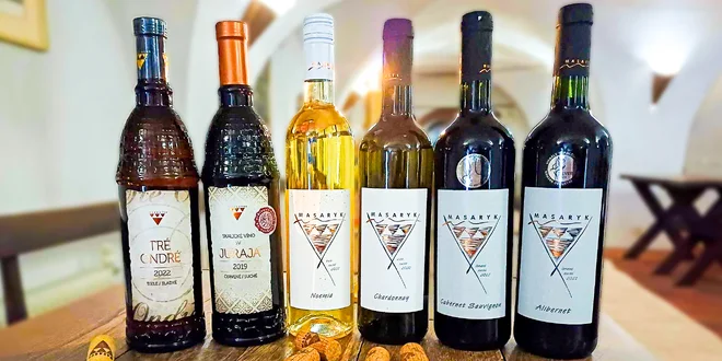 Tradičné vína od Masaryka na každú príležitosť – kartóny po 6 ks aj mix