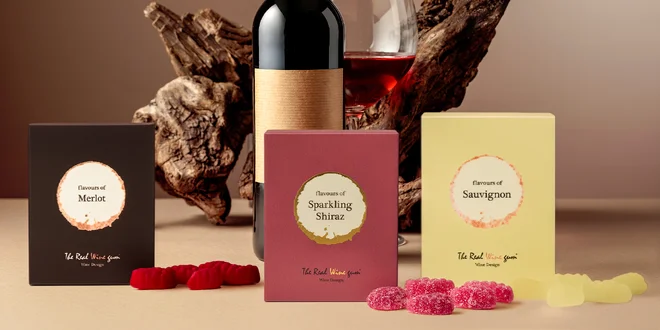 Vínne želé cukríky bez alkoholu: 9 príchutí
