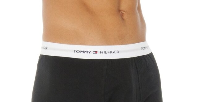Pánske čierne boxerky Tommy Hilfiger