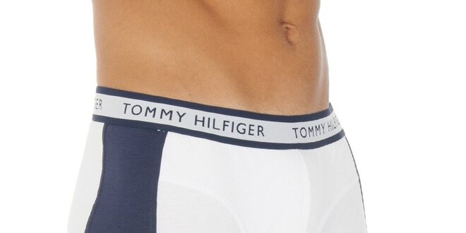 Pánske modro-biele boxerky Tommy Hilfiger