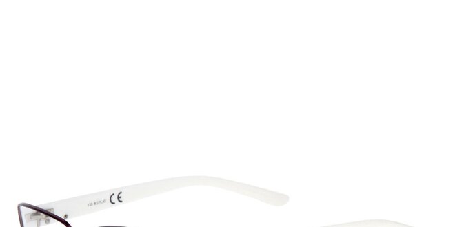 Dámske rámy na dioptrické okuliare Replay s bielymi stranicami