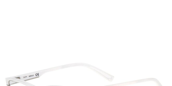 Dámske biele rámy na dioptrické okuliare Replay