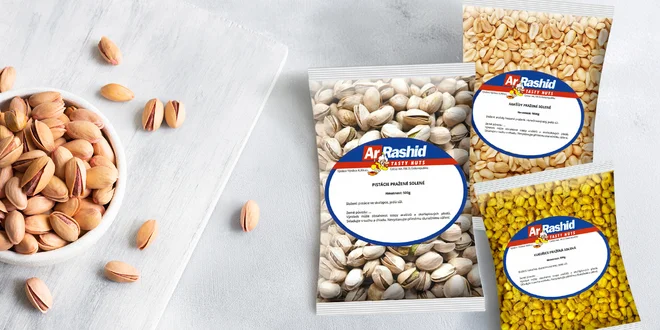 Maškrtenie s praženými orieškami a kukuricou