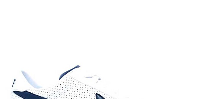 Pánske modro-biele kožené tenisky Nike