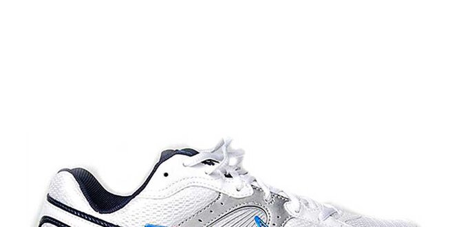 Pánske bielo-šedé bežecké tenisky Nike
