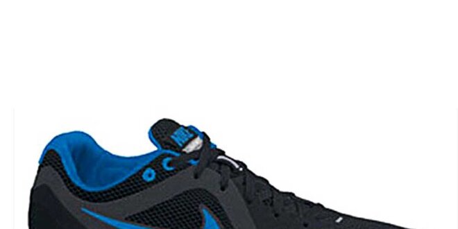 Pánske čierno-modré odľahčené tenisky Nike