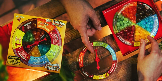 Sladká ruleta: želé cukríky s príchuťou ovocia či psieho žrádla