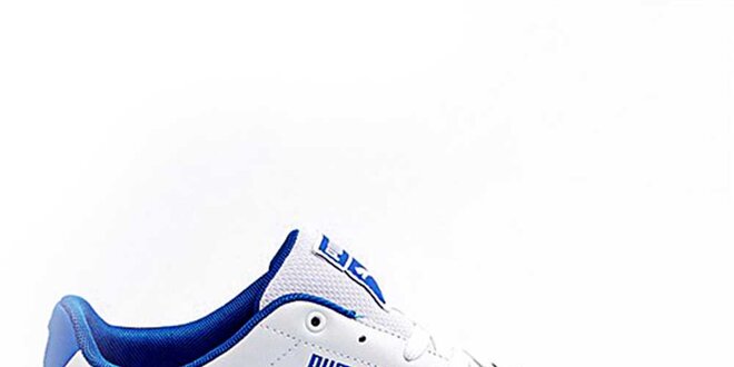 Pánske bielo-modré tenisky Puma