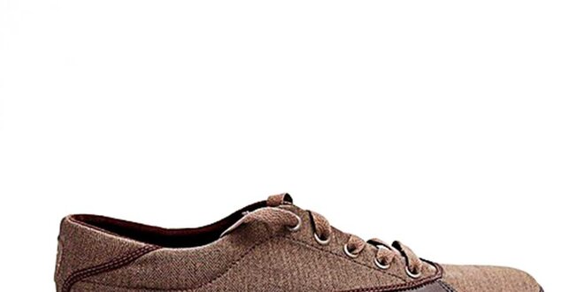 Pánske hnedé originálne topánky Puma