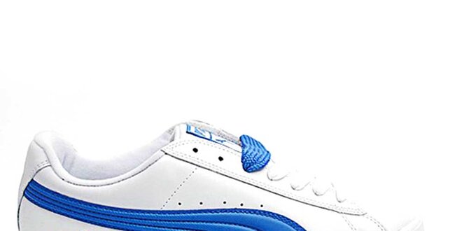 Pánske bielo-modré topánky Puma
