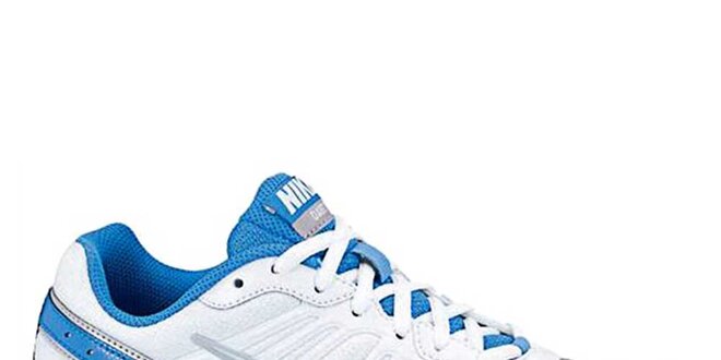 Dámske bielo-modré bežecké tenisky Nike