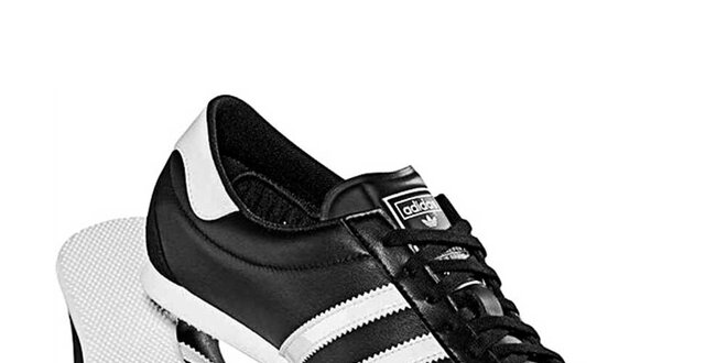 Dámske čierno-biele tenisky Adidas