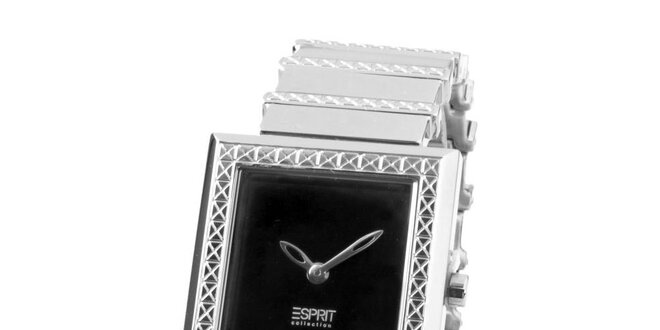 Dámske oceľové hodinky s hranatým ciferníkom Esprit