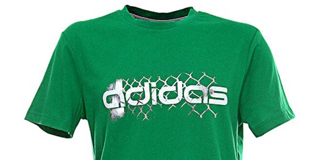 Pánske zelené tričko Adidas