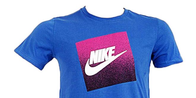 Pánske modré tričko Nike