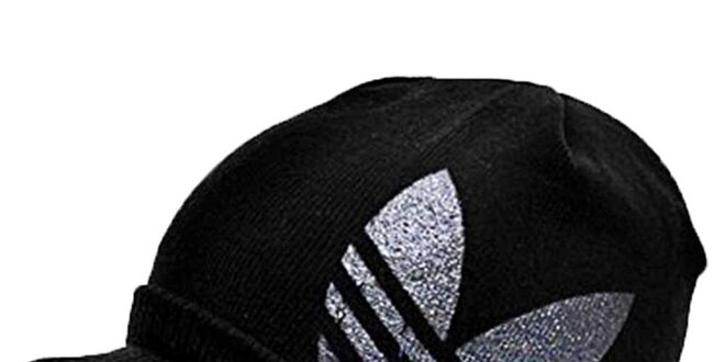 Dámska čierna čiapka so šiltom Adidas