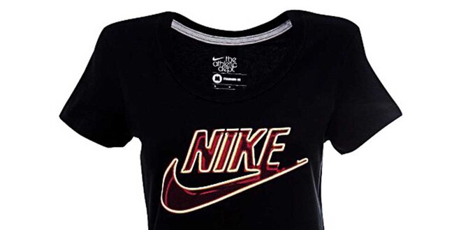 Dámske čierne tričko Nike