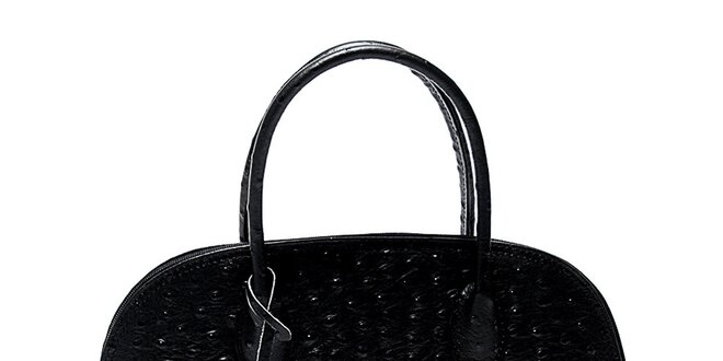 Dámska  čierna kabelka s bodkami Renata Corsi