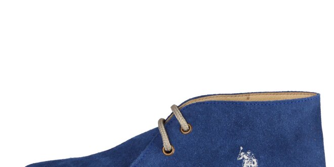 Dámske tmavo modré šnurovacie topánky U.S. Polo