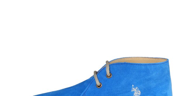 Dámske modré šnurovacie topánky U.S. Polo