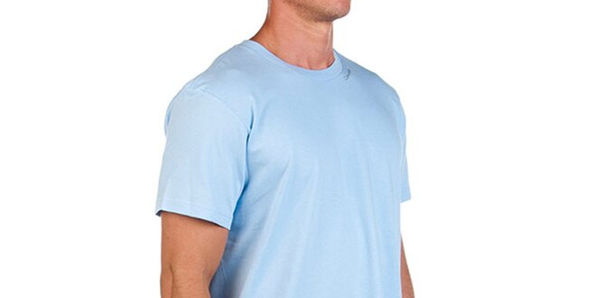 Pánske svetlo modré casual tričko Calvin Klein