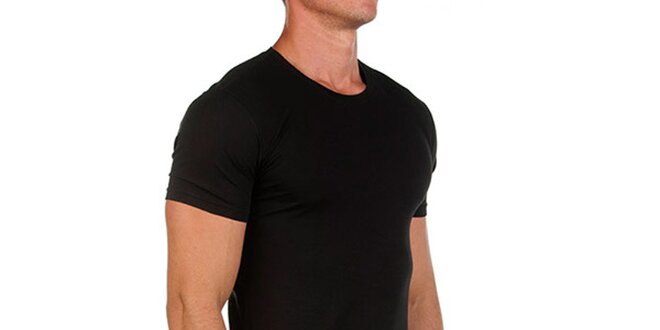 Pánske čierne casual tričko Calvin Klein