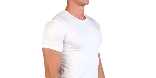 Pánske biele casual tričko Calvin Klein