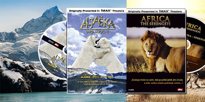 Set 32 dokumentárnych DVD IMAX
