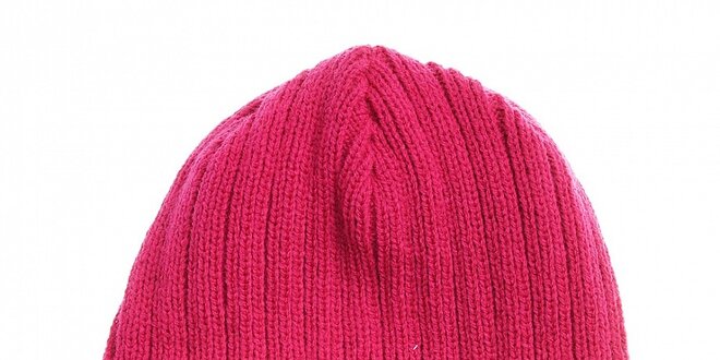 Detská ružová pletená čapica Envy