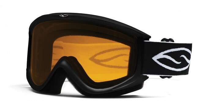 Čierne lyžiarske okuliare Smith Optics